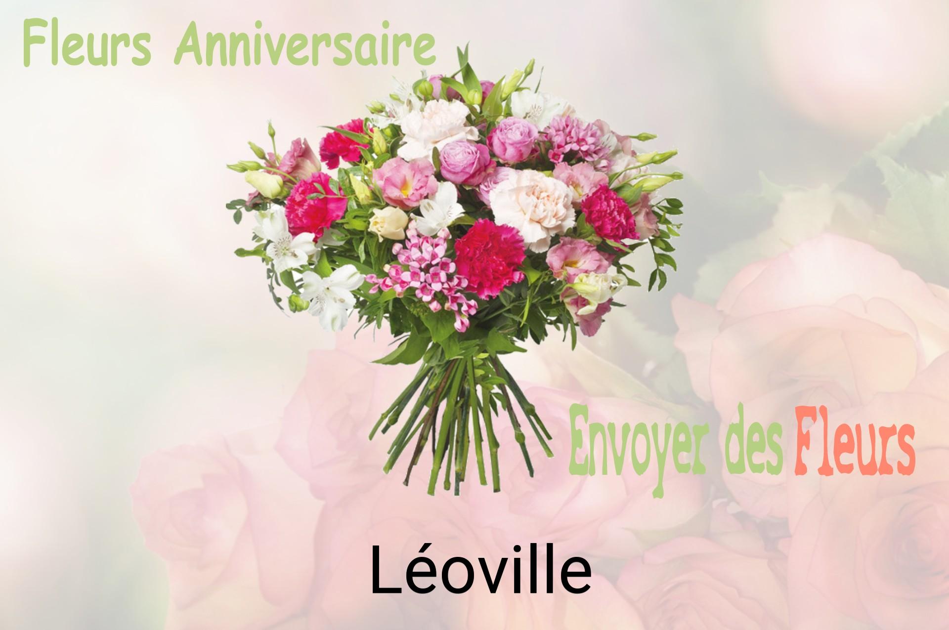 Bouquet de fleurs d’anniversaire livré à Léoville