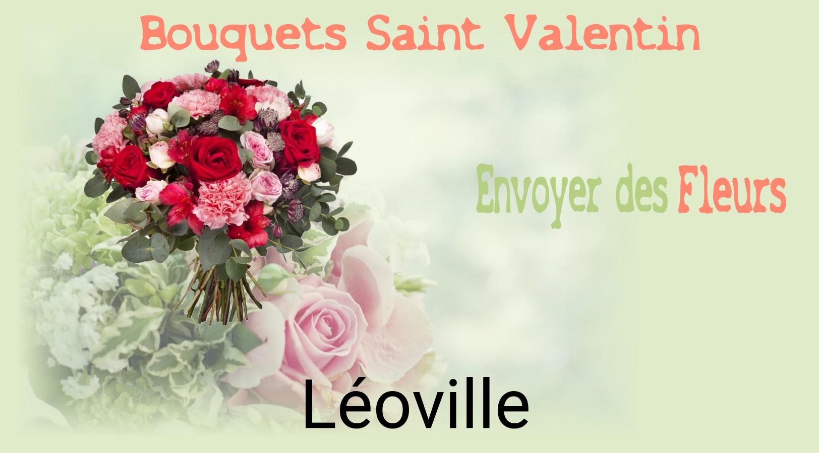 Roses de Saint-Valentin livrées à Léoville